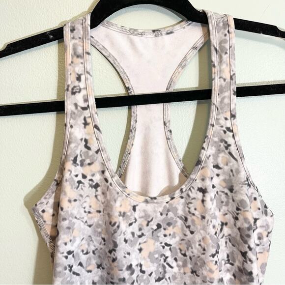 Lululemon Athletica  Racerback RCB Tank Grey Multicolor Size Small - Picture 2 of 9
